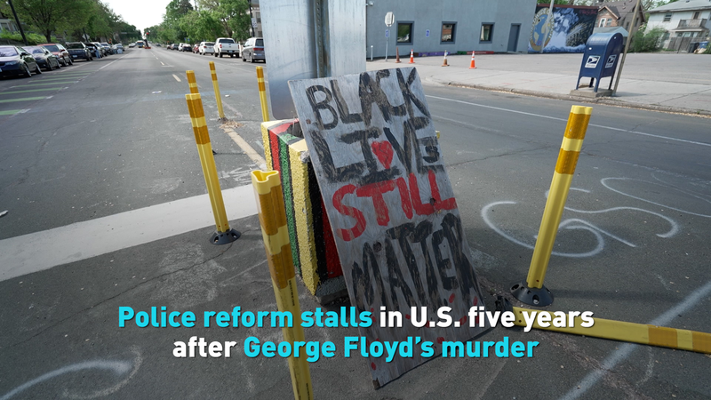 Cinq ans plus tard : la réforme de la police aux États-Unis s’enlise depuis la mort de George Floyd Cinq ans plus tard : la réforme de la police aux États-Unis s'enlise depuis la mort de George Floyd video poster