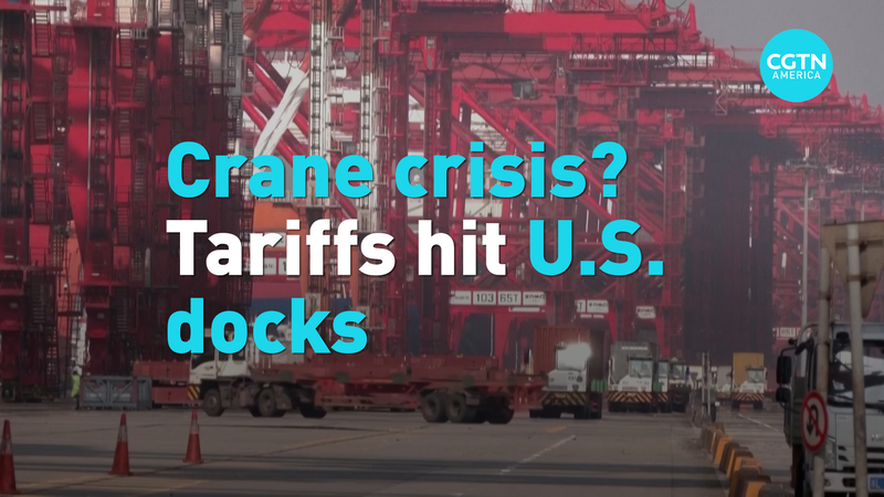 Les États-Unis envisagent des tarifs de 100 % sur les grues portuaires fabriquées en Chine Les États-Unis envisagent des tarifs de 100 % sur les grues portuaires fabriquées en Chine video poster