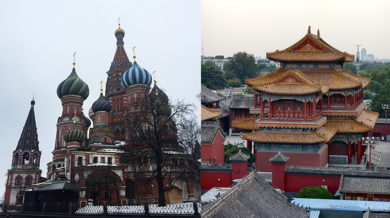 Temple de Yonghe et Cathédrale Saint-Basile : Icônes de Couleur et Culture