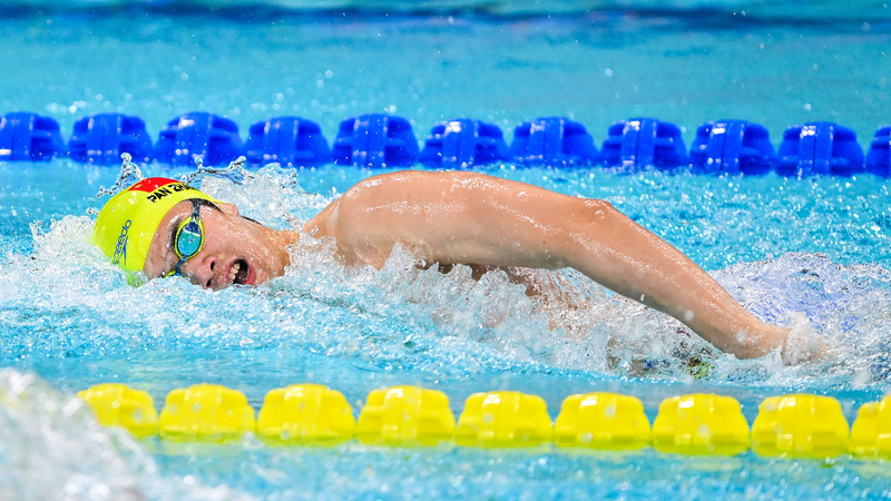 Pan_Zhanle_triomphe_sur_Sun_Yang_lors_de_la_finale_de_200_m_pleine_de_stars