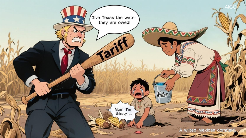 Confrontation sur les tarifs : le Texas exige de l’eau du Mexique touché par la sécheresse Confrontation sur les tarifs : le Texas exige de l'eau du Mexique touché par la sécheresse