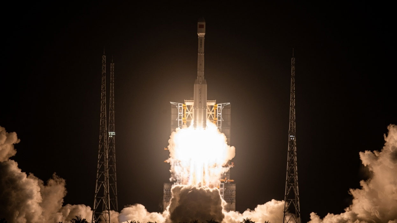 La Chine lance ChinaSat-3B lors de la 577ᵉ mission Long March La Chine lance ChinaSat-3B lors de la 577ᵉ mission Long March