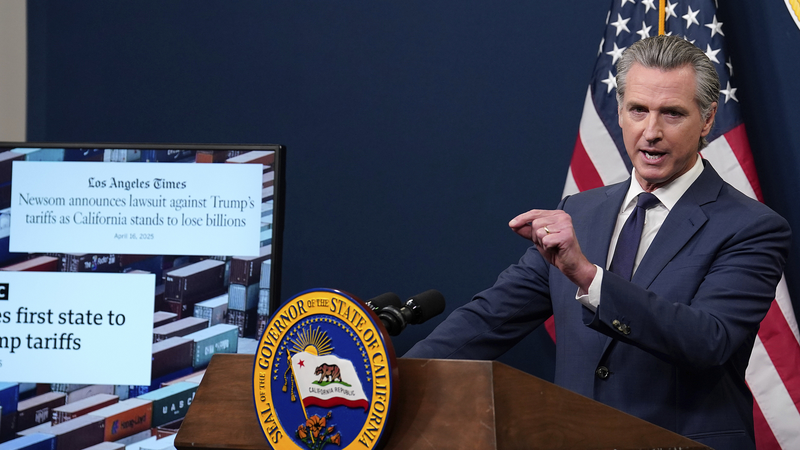 La Californie cherche un blocage d’urgence des tarifs de Trump face à un impact de 25 milliards de dollars La Californie cherche un blocage d'urgence des tarifs de Trump face à un impact de 25 milliards de dollars