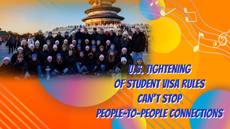 Les règles de visa aux États-Unis ne peuvent pas arrêter la connexion de la chorale One Voice à Pékin video poster