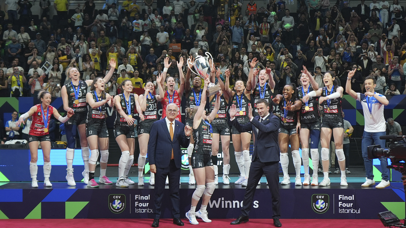 Zhu Ting propulse Conegliano vers un deuxième titre consécutif en CEV