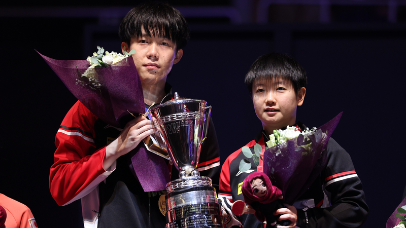 Wang & Sun décrochent leur troisième couronne consécutive en double mixte aux Championnats du monde ITTF Wang & Sun décrochent leur troisième couronne consécutive en double mixte aux Championnats du monde ITTF