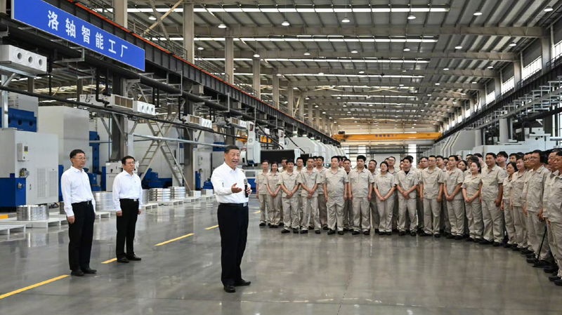 Xi Jinping visite Luoyang : Des pôles industriels aux merveilles anciennes Xi Jinping visite Luoyang : Des pôles industriels aux merveilles anciennes