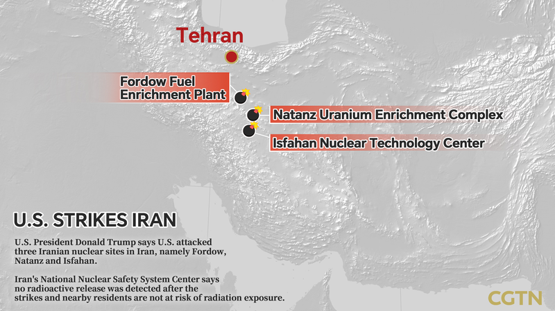 L’AIEA confirme qu’il n’y a pas d’augmentation de la radiation sur les sites iraniens frappés par les États-Unis L'AIEA confirme qu'il n'y a pas d'augmentation de la radiation sur les sites iraniens frappés par les États-Unis