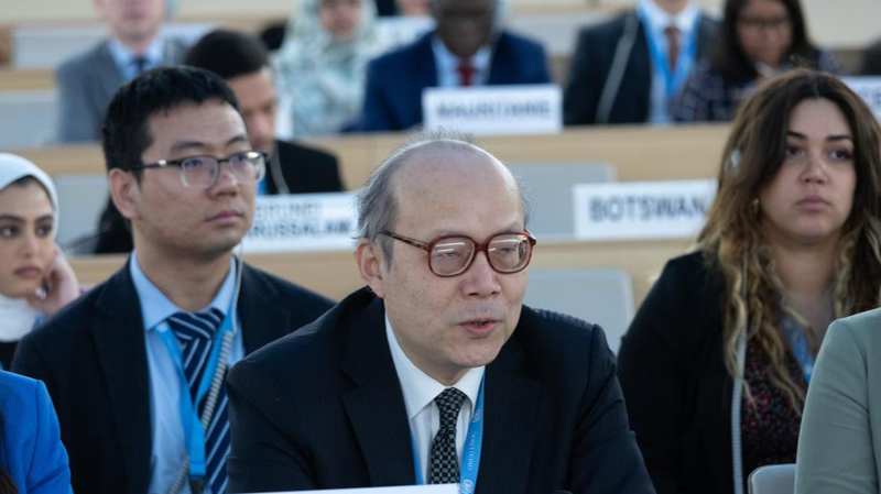 La Chine exhorte à des progrès en matière de droits de l'homme à l'ONU par la sécurité et le développement