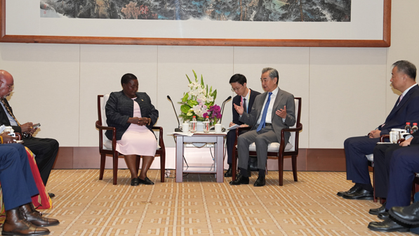 Le ministre des Affaires étrangères chinois Wang Yi rencontre des responsables africains à Changsha Le ministre des Affaires étrangères chinois Wang Yi rencontre des responsables africains à Changsha