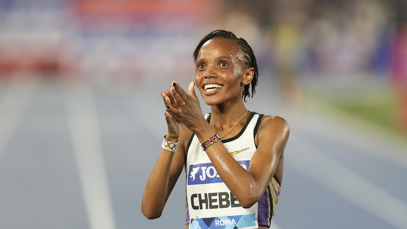 Chebet enregistre le deuxième meilleur temps de 5000m de tous les temps au Diamond League de Rome