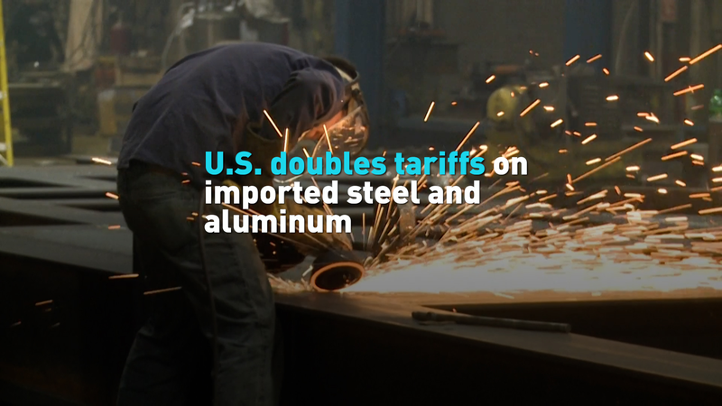 Les États-Unis doublent les tarifs sur l’acier et l’aluminium : ondes de choc pour le Sud global Les États-Unis doublent les tarifs sur l'acier et l'aluminium : ondes de choc pour le Sud global video poster