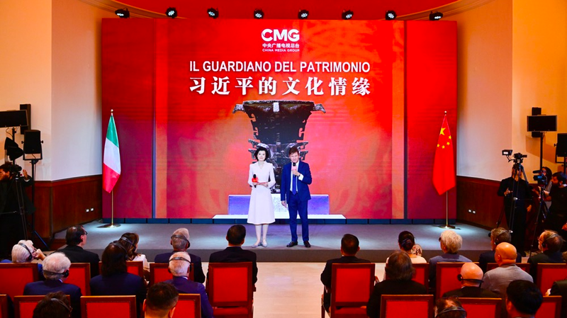 Le documentaire culturel de CMG fait ses débuts à la télévision italienne pour le 55e anniversaire Le documentaire culturel de CMG fait ses débuts à la télévision italienne pour le 55e anniversaire
