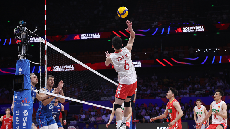 La Chine surprend la Serbie 3-0 dans une surprise en volley-ball à Xi’an La Chine surprend la Serbie 3-0 dans une surprise en volley-ball à Xi’an
