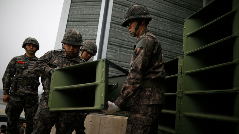 La ROK met fin aux diffusions par haut-parleurs à la frontière avec la RPDC pour reconstruire la confiance La ROK met fin aux diffusions par haut-parleurs à la frontière avec la RPDC pour reconstruire la confiance