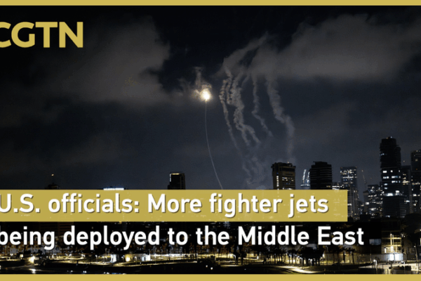 Les États-Unis déploient des jets au milieu des tensions Iran-Israël Les États-Unis déploient des jets au milieu des tensions Iran-Israël video poster