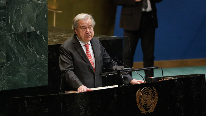 La Charte de l'ONU 'Pas Un Menu À La Carte,' Avertit Guterres pour le 80e Anniversaire