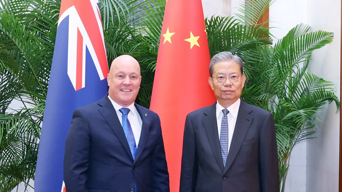 La Chine et la Nouvelle-Zélande promettent des liens plus profonds lors des pourparlers à Pékin La Chine et la Nouvelle-Zélande promettent des liens plus profonds lors des pourparlers à Pékin