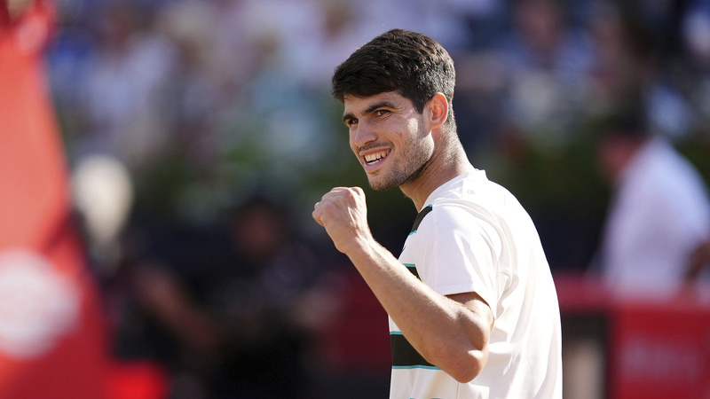 Alcaraz réserve une finale au Queen’s Club contre Lehecka