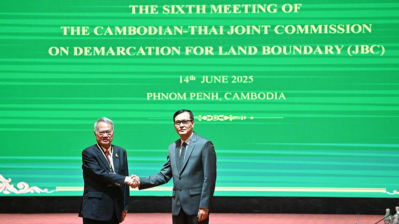 Le Cambodge et la Thaïlande concluent des discussions ouvertes et positives sur la frontière Le Cambodge et la Thaïlande concluent des discussions ouvertes et positives sur la frontière
