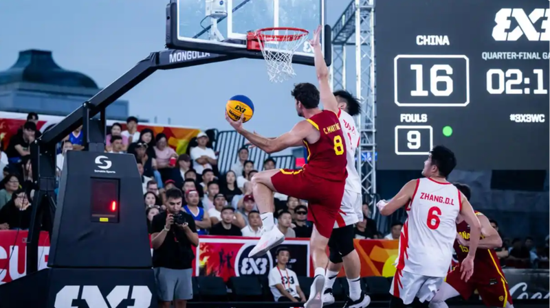 L’Espagne bat l’équipe chinoise 21-16 en quart de finale FIBA 3×3 L'Espagne bat l'équipe chinoise 21-16 en quart de finale FIBA 3×3