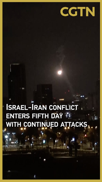 Le conflit Israël-Iran entre dans son cinquième jour avec de nouveaux tirs de missiles Le conflit Israël-Iran entre dans son cinquième jour avec de nouveaux tirs de missiles video poster