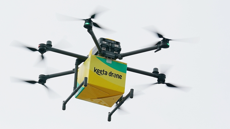 Meituan dévoile la première route de livraison de nourriture par drone à Hong Kong Meituan dévoile la première route de livraison de nourriture par drone à Hong Kong