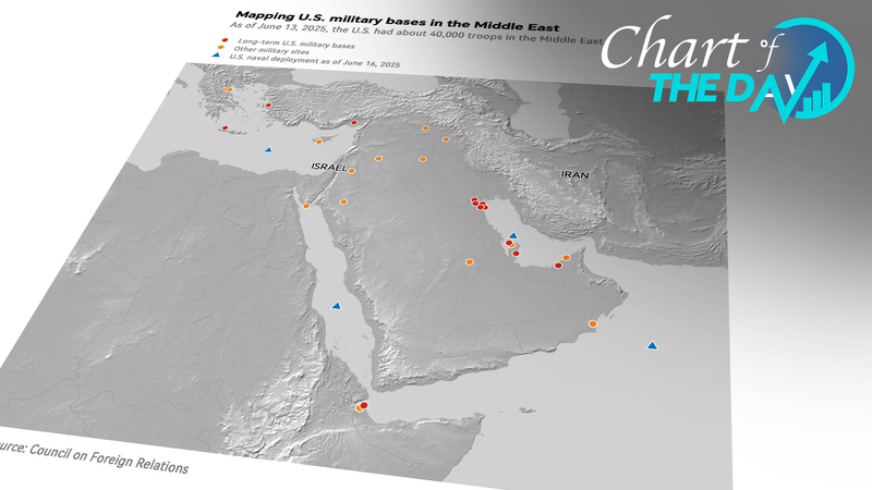 Une trêve au Moyen-Orient déclarée après une frappe au Qatar ; une carte montre les bases américaines Une trêve au Moyen-Orient déclarée après une frappe au Qatar ; une carte montre les bases américaines