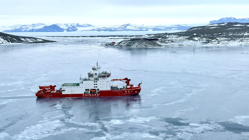 Xuelong-2 achève une mission pionnière sur l’écosystème automnal de l’Antarctique Xuelong-2 achève une mission pionnière sur l'écosystème automnal de l'Antarctique