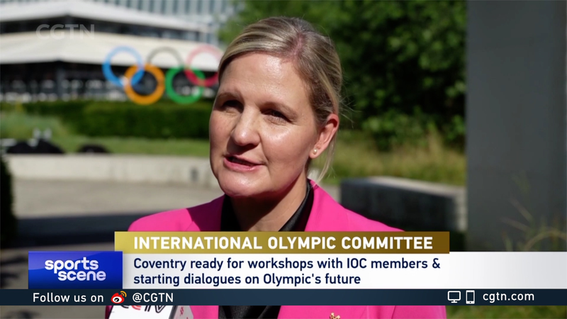 La présidente du CIO, Coventry, lance des ateliers pour façonner l’avenir des Jeux Olympiques La présidente du CIO, Coventry, lance des ateliers pour façonner l'avenir des Jeux Olympiques video poster