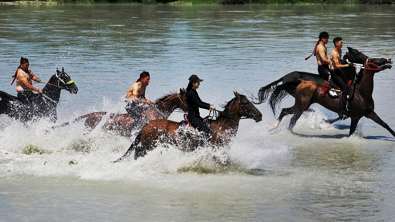 Le festival des chevaux célestes du Xinjiang commence avec du frisson et de la culture Le festival des chevaux célestes du Xinjiang commence avec du frisson et de la culture