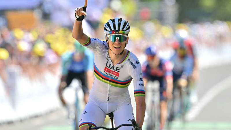 Pogacar bondit sur le Mur de Bretagne et reprend la tête du Tour Pogacar bondit sur le Mur de Bretagne et reprend la tête du Tour