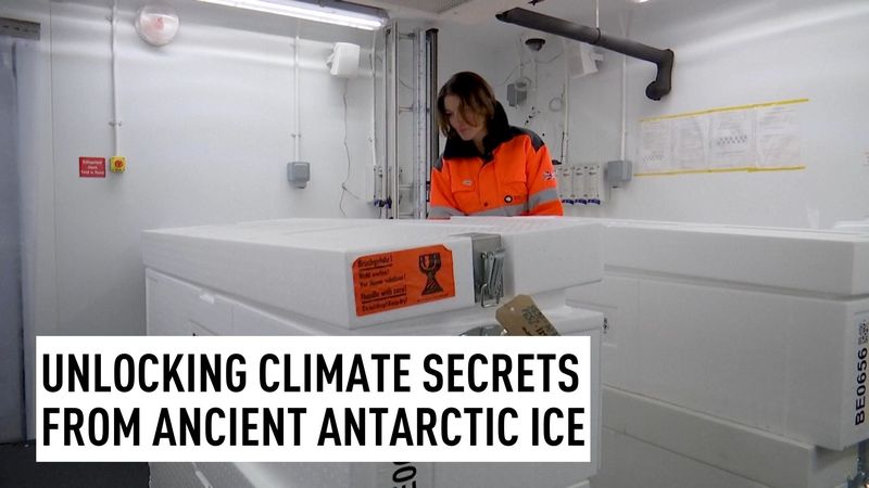 Glace de 1,5 million d’années en Antarctique dévoile les secrets du climat Glace de 1,5 million d'années en Antarctique dévoile les secrets du climat video poster