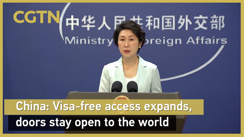 Le continent chinois élargit les voyages sans visa à 47 pays Le continent chinois élargit les voyages sans visa à 47 pays video poster
