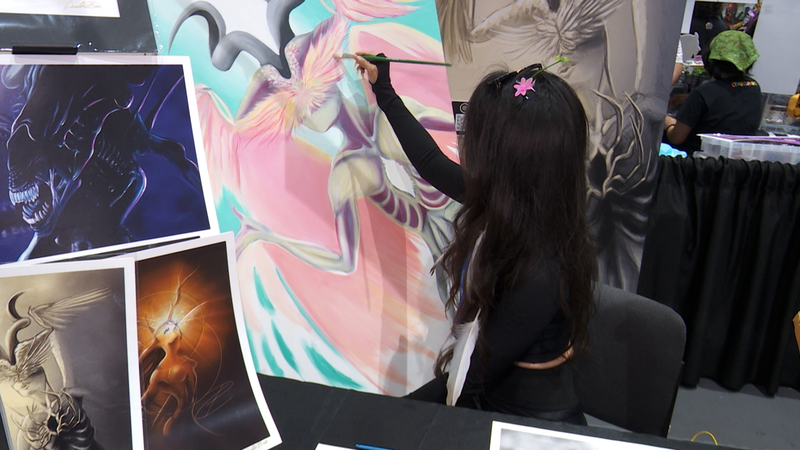 À Comic-Con, les artistes tirent la sonnette d'alarme sur l'IA et les droits créatifs video poster