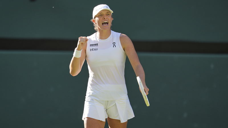 Swiatek se dirige vers sa première finale de Wimbledon avec une démonstration sur gazon