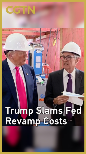 Trump critique la rénovation du siège de la Fed : dépassement de 3,1 milliards de dollars ? video poster