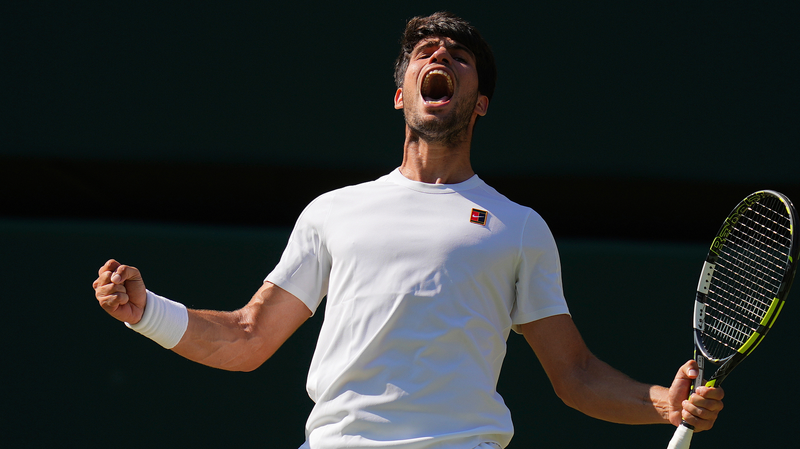 Confrontation finale à Wimbledon : Alcaraz contre Sinner dans une revanche de Roland-Garros Confrontation finale à Wimbledon : Alcaraz contre Sinner dans une revanche de Roland-Garros
