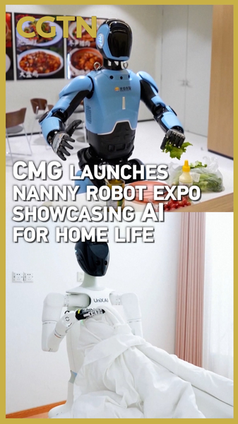 Expo Robot Nounou de Pékin dévoile des assistants domestiques de prochaine génération video poster