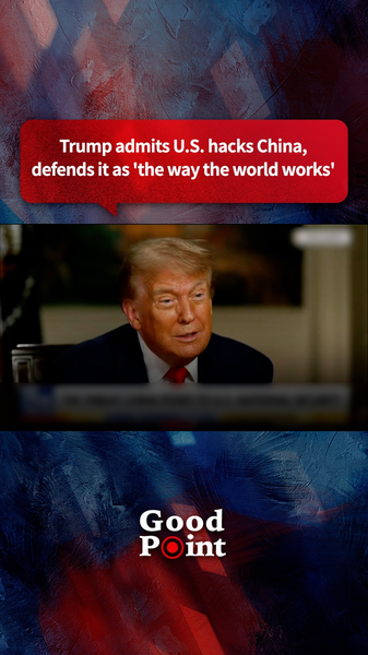 Trump admet les cyberattaques américaines contre la Chine continentale : ‘C’est un monde cruel’ Trump admet les cyberattaques américaines contre la Chine continentale : 'C'est un monde cruel' video poster