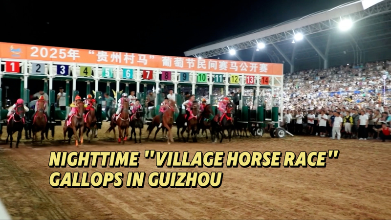 Course de chevaux nocturne au village enflamme le festival de Guizhou Course_de_chevaux_nocturne_au_village_enflamme_le_festival_de_Guizhou video poster