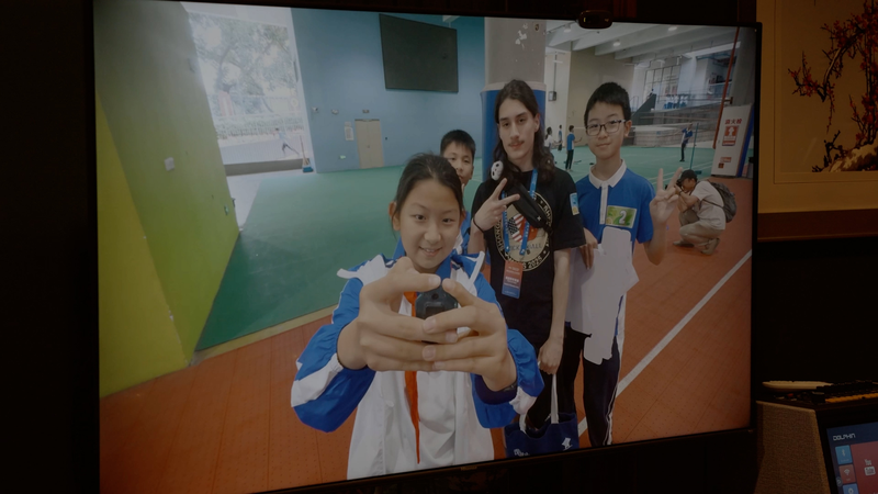 Des étudiants américains joueurs de pickleball favorisent un échange culturel en Chine Des étudiants américains joueurs de pickleball favorisent un échange culturel en Chine video poster