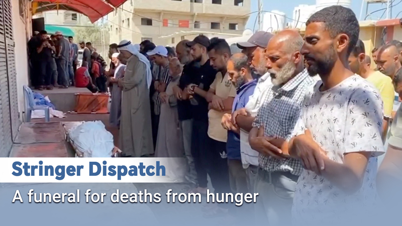 Crise de la faim à Gaza : Les funérailles mettent en lumière le nombre croissant de victimes Crise de la faim à Gaza : Les funérailles mettent en lumière le nombre croissant de victimes video poster