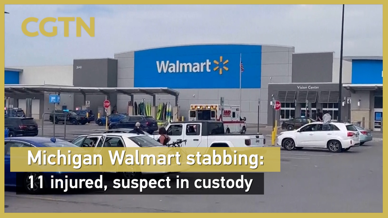 Agression au couteau chez Walmart dans le Michigan : 11 blessés, suspect en garde à vue video poster