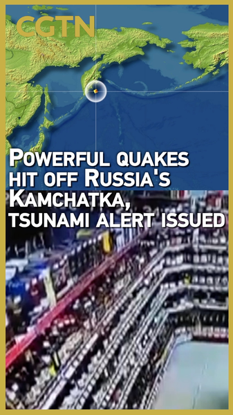 De puissants séismes secouent la péninsule de Kamtchatka en Russie, alerte au tsunami émise De puissants séismes secouent la péninsule de Kamtchatka en Russie, alerte au tsunami émise video poster