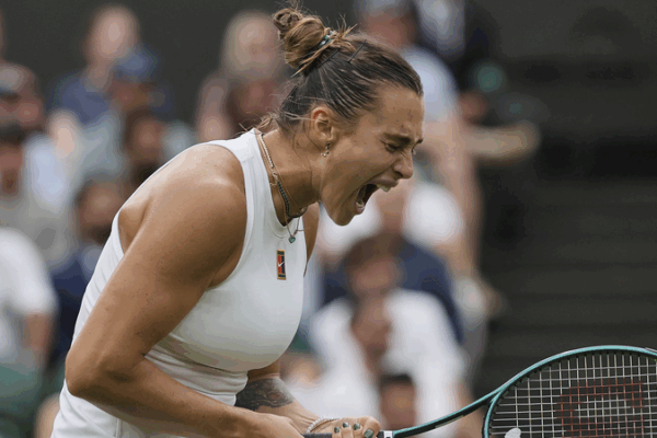 Sabalenka se qualifie pour les quarts de finale de Wimbledon après une victoire contre Mertens Sabalenka se qualifie pour les quarts de finale de Wimbledon après une victoire contre Mertens