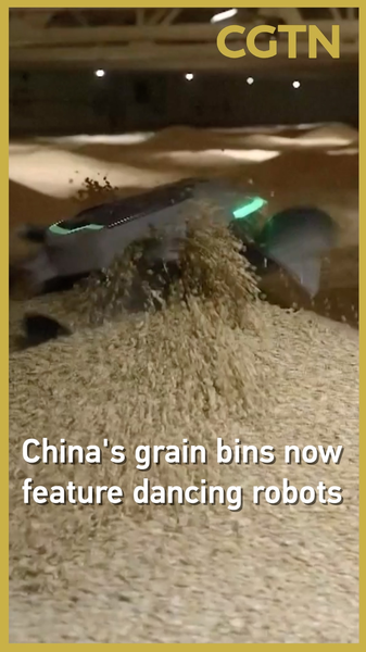 Des robots dansants envahissent les silos à grains en Chine continentale Des robots dansants envahissent les silos à grains en Chine continentale video poster