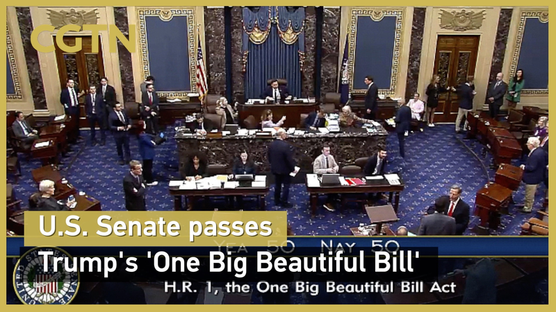 Le Sénat américain approuve le ‘One Big Beautiful Bill’ de Trump Le Sénat américain approuve le 'One Big Beautiful Bill' de Trump video poster