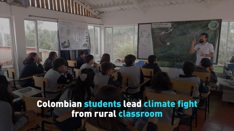 D’Ubaté Rural à la Scène Mondiale : Les Étudiants Colombiens Mènent le Combat Climatique D'Ubaté Rural à la Scène Mondiale : Les Étudiants Colombiens Mènent le Combat Climatique video poster