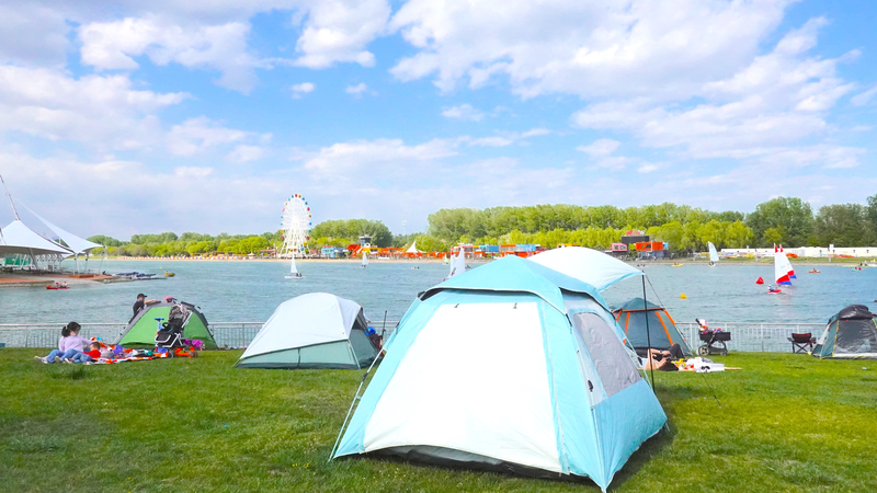 Combattez la chaleur au parc olympique d’aviron et de canoë de Pékin Combattez la chaleur au parc olympique d'aviron et de canoë de Pékin